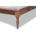 thumbnail image 4 of Baxton Studio Romy King Size Ash Brown Finished Wood Bed Frame, 4 of 9