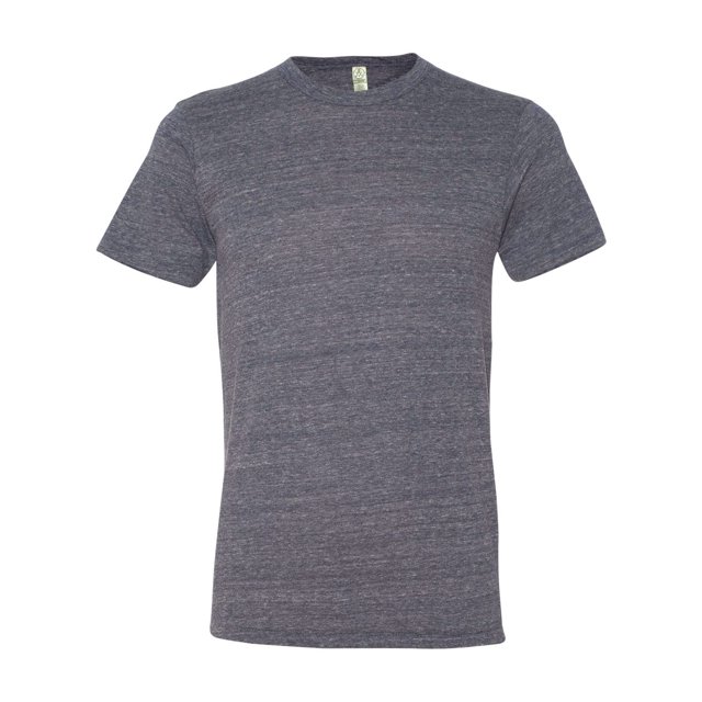 Alternative Eco-Jersey Crew T-Shirt, L, Eco Navy