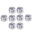thumbnail image 1 of Magnetic Stainless Steel Spice Jars Rack Set for Kitchen Storage and Seasoning Containers, 1 of 1
