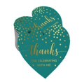 thumbnail image 1 of Inkdotpot Pack Of 100 Thanks For Celebrating With Me Birthday Favor Paper Tags Craft Real Gold Foil Hang Tags, 1 of 6