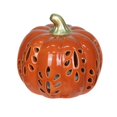 thumbnail image 1 of Orange Ceramic Pumpkin w/ Light, 1 of 5