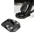 thumbnail image 4 of Motorcycle Kickstand Extension Plate, Aluminum Alloy Motorcycle Kickstand Extender Foot Side Stand Extension Foot Pad Support Plate for XMAX 125 250 300, 4 of 7