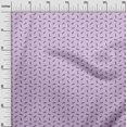 thumbnail image 3 of oneOone Georgette Viscose Mauve Fabric Retro Feather Sewing Craft Projects Fabric Prints By Yard 42 Inch Wide, 3 of 5