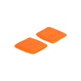 thumbnail image 2 of Terry Cloth 2 Pair ( 4 pieces ) Wristbands, Orange, 2 of 2