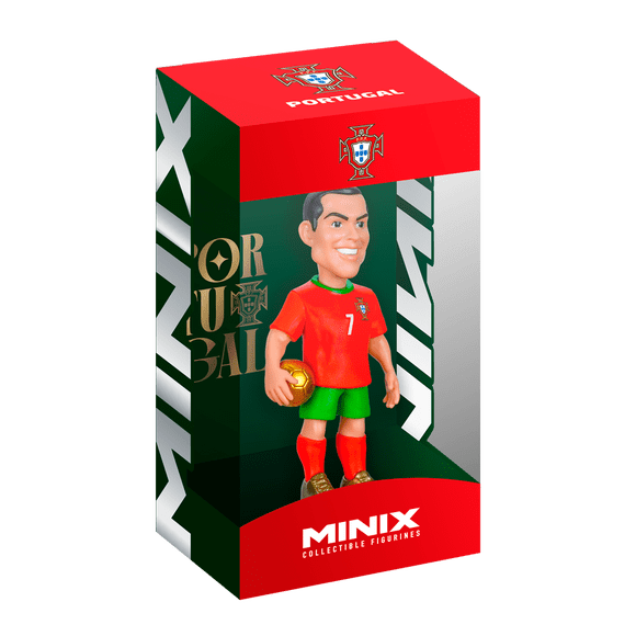 12 cm (4 inch) Minix Collectible Figurine Portugal - Cristiano Ronaldo
