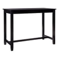thumbnail image 1 of Linon Claridge 36" Wood Counter Height Pub Table in Black, 1 of 12