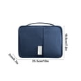 thumbnail image 3 of Tyidzon Multi Functional Travel Passport Bag Card Bag Portable Travel Document Passport Bag, 3 of 6