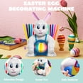 thumbnail image 4 of Joyfy Motorized Easter Egg Decorator Kit,Rabbit Gift Easter Egg Spinner Whirler Decorating Machine with 10 Non-Toxic Markers for Kids Craft Activities Electric DIY Painted Egg Decorative,Blue, 4 of 8