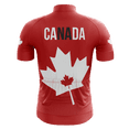 thumbnail image 2 of Canada Chandail de Cyclisme pour Homme à Feuilles Rouges/blanches - TG, 2 of 3
