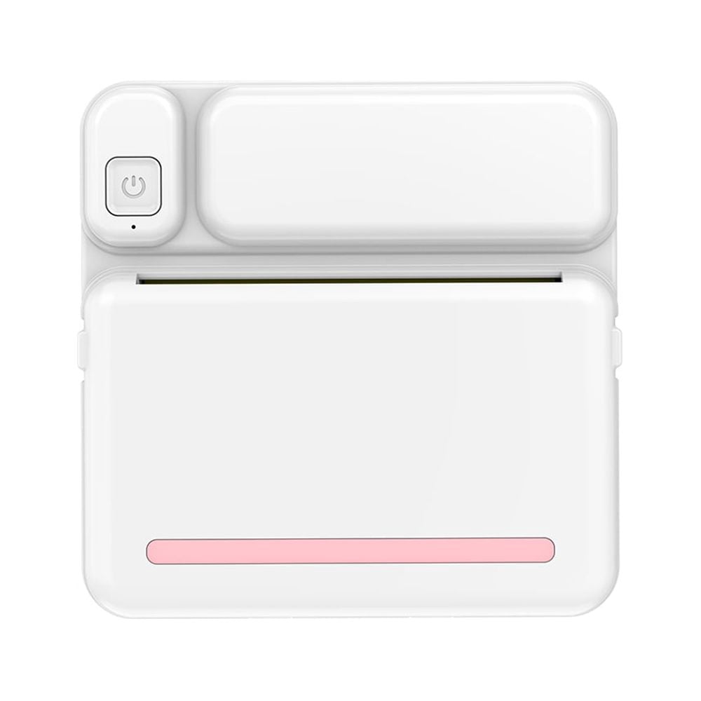 Printer Portable Mini Printer Student Study Printer Labels Convenient Thermal Printer Mobile Phone BT Printer Fix Mistakes