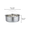 thumbnail image 3 of Mainstays 4 qt. Stainless Steel Steamer Pot, 3 of 5