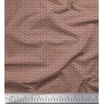 thumbnail image 1 of Soimoi Modal Satin Fabric Diamond & Cross Sign Shirting Fabric Prints by Yard 42 Inch Wide, 1 of 3