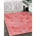 thumbnail image 3 of Ahgly Company Tapis d'Intérieur Lavable en Machine Carré Transitionnel Rouge Camion de Pompiers, 8 Pieds Carré, 3 of 7