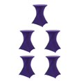 thumbnail image 2 of Wweixi Versatile Elastic Cocktail Table Set Fitting For Any Occasion Environmentally Friendly Polyester purple 5Set, 2 of 6