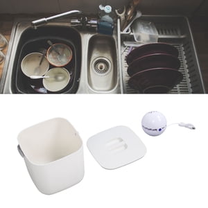 Portatif Mini Lave-vaisselle à évier avec l'eau Vortex propre, suppression d'huile de bulles, nettoyage en profondeur pour la cuisine maison, utilisation polyvalente pour la blanchisserie, vaisselle, fruits