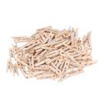 thumbnail image 2 of Wooden Clothes Pins, Wooden Pins Durable Practical 100Pcs Multipurpose  For Gifts, 2 of 8