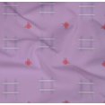 thumbnail image 4 of oneOone Organic Cotton Poplin Twill Fabric Check Kasuri Printed Craft Fabric BTY 42 Inch Wide, 4 of 4