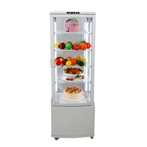 62 Gallon Cake Display Cabinet vertical Réfrigéré Showcase avec fonction de dégivrage automatique 110V