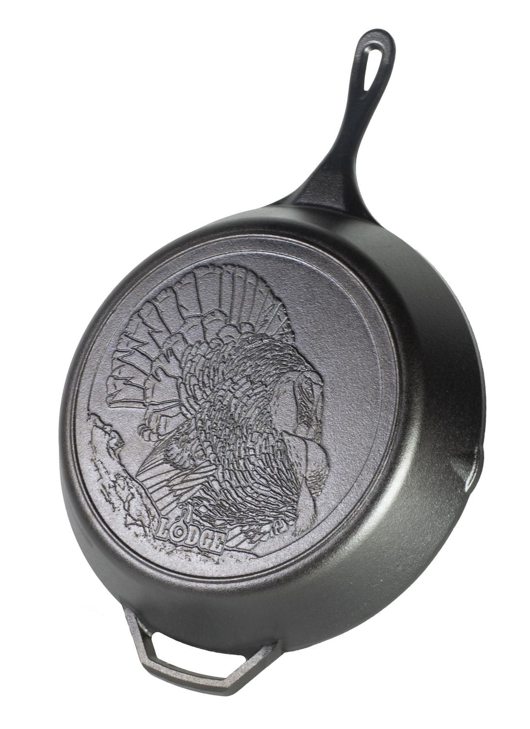 Lodge Wildlife Series™ 13.25 Inch Cast Iron Turkey Skillet