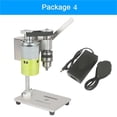 thumbnail image 2 of Multifunctional Mini Bench Drill Milling Machine 120W DIY High Precision Drilling Machine Chuck Hole Punching Machine ,Easy to Operate, 2 of 5