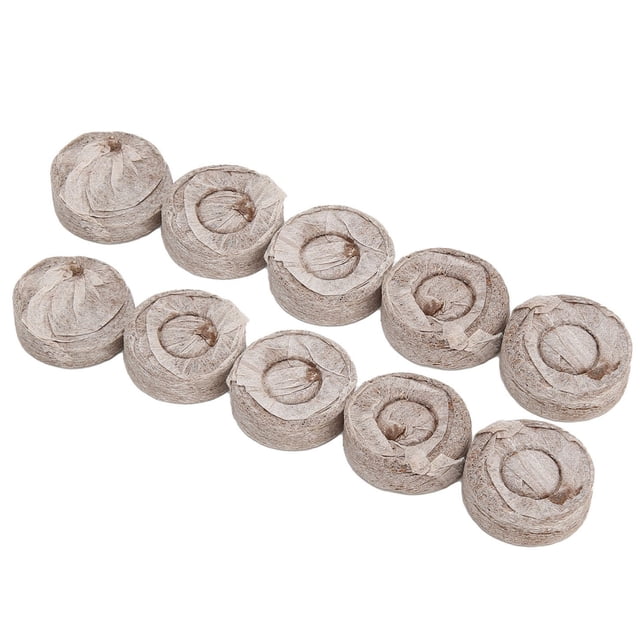 Peat Block, Lightweight 30mm Breathable Nursery Soil For Garden