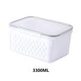 thumbnail image 2 of Meitianfacai Food Grade Plastic Food Storage Containers with Airtight Lid & Colander, Fruit and Vegetable Storage for Refrigerator, Lettuce Keepers, Salad Berry Containers, 2 of 5