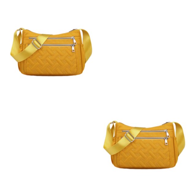 relayinert Premium Messenger Bag For Comfort And Style Premiun Crossbody Bag Large Capacity yellow 2Set