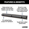 thumbnail image 4 of LUVERNE 2090616-2 20-Inch Universal Rubber Bumper Guard Protector Strips Loading Dock Rear Fender Pad Bump Stop, 2-Pack, 4 of 12