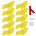 thumbnail image 1 of Bol à Boire pour Poulet, 10 Pcs Arrosoirs Automatiques, Cailles Oiseaux pour Poulet Gauche, 1 of 8