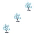 thumbnail image 2 of Maytalsory Color Changing Lighted Rose Lamp Remote Control Energy Saving Artificial Bonsai Tree Lights Gift For Any Occasion blue rose black rod 3Set, 2 of 6