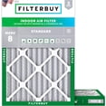 thumbnail image 1 of Filterbuy 12x16x2 Air Filter MERV 8 Dust Defense, HVAC AC Furnace Air Filters Replacement (2-Pack), 1 of 9