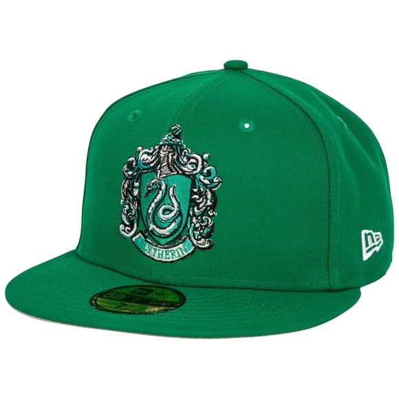 Harry Potter Blason de la Maison Serpentard Nouvelle Ère 59Fifty Chapeau-Housse Ajusté-7 7/8 Ajusté