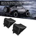 thumbnail image 2 of Cales de Roues avec Poignées pour Remorque de Voiture, Camion, VR, Blocs de Roues en Caoutchouc, Lot de 2, 2 of 9