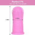 thumbnail image 2 of Soft Silicone Pet Finger Toothbrush Silicone Silicon Finger Toothbrush Tooth Cleaner Dog Cat Tooth Cleaning Brush, 2 of 9