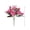 Rose Chaud, variante sur Décorations de Fête de Remise des Diplômes, Tiges Vintage en Soie de Pivoines Brodées à 5 Fourches de Fleurs Artificielles pour Décoration de Maison, Hôtel, Bureau, Fête, Bureaux à Domicile, Fleurs Artificielles pour Décoration