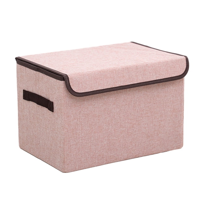 EGNMCR Closet Organizers and Storage,Organization and Storage, Larger Storage Cubes Foldable Storage Box With Lid, Storage Bin Organizer Basket With Sturdy Handles For Closet Storage baskets