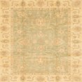 thumbnail image 1 of Ahgly Company Indoor Square Abstract Orange Oriental Area Rugs, 3' Square, 1 of 6