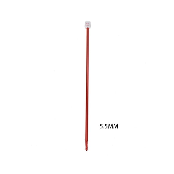 Lefu 1PCS 2MM-8MM Long Tunisian Afghan Crochet Hooks Aluminum Knitting Needles 10.6"