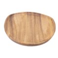 thumbnail image 2 of Modern and Personalized Walnut Wood Dinner Plate, Easy Cleaning & Lightweight for Desserts, Snacks, Fruits,Unique Japanese Style, Suitable for Tea, Reusable and, 2 of 7