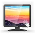 thumbnail image 3 of Moniteur à Écran Tactile de 15 Pouces, Moniteur à Écran Tactile LCD Résolution 1024x768 Entrée VGA pour PC/bureau/vente au Détail/restaurant/bar/entrepôt/pos Moniteur à Écran Tactile, 3 of 4