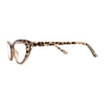 thumbnail image 4 of Lunettes de Lecture Classiques Emblématiques et Tendance à Oeil de Chat Ajustées Tortue +1,75, 4 of 4