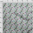 thumbnail image 3 of oneOone Velvet White Fabric Asian Suzani Sewing Material Print Fabric By The Yard 58 Inch Wide, 3 of 5