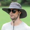thumbnail image 2 of Maytalsory Waterproof Face Covering Sun Hat For Outdoor Activities Adjustable Hood Light gray, 2 of 6