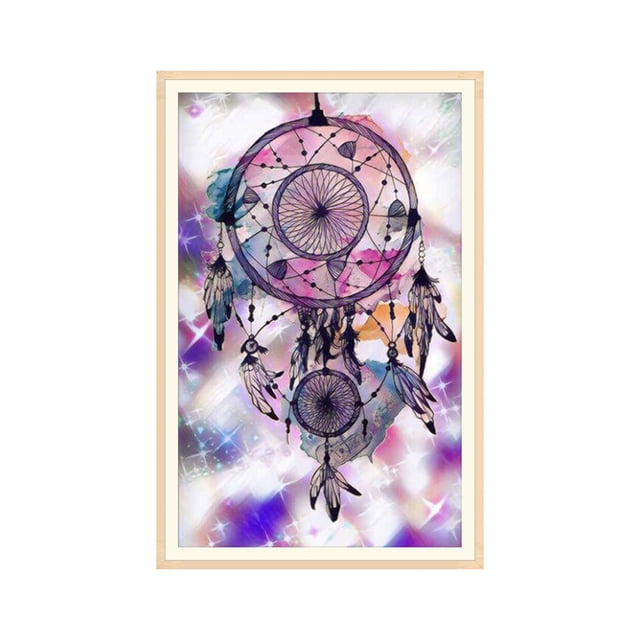 fastboy Dream Catcher DIY Rhinestone Painting Cross-stitch Embroidery Needlework Decor Pictures Stitchwork Drawings Gallery