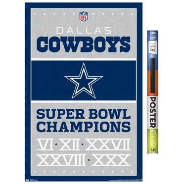 NFL Dallas Cowboys - Champions 13 Wall Poster, 22.375" x 34"