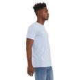thumbnail image 3 of Bella Canvas Mens CVC Jersey Tee, 3XL, Heather Prism Blue, 3 of 3