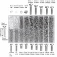 thumbnail image 2 of Vis de Réparation pour Lunettes Lunettes de Soleil Kit de Réparation Petites Vis Ensemble d'Outils en Acier Inoxydable Environ 1000 Pcs, 2 of 5