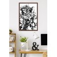 thumbnail image 3 of Marvel Sketch - Group Wall Poster, 14.725" x 22.375" Framed, 3 of 4