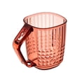 thumbnail image 2 of ABPWLY High Grade Transparent Imitation Crystal Toothbrush Cup with Holder for Bathroom Counter Hotel Style Modern Design, 2 of 5