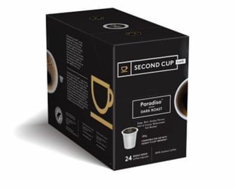 SECOND CUP PARADISO DARK PODS 24 Pods